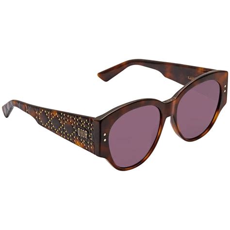 Dior Lady Dior Studs Brown Gradient Cat Eye Ladies 